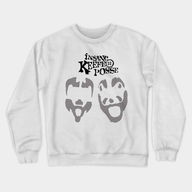 Insane Keefe Posse Crewneck Sweatshirt by DORKpodcast